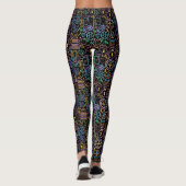 Casino Gambling Pop Mode Leggings (Rückseite)
