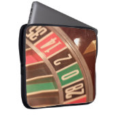 Casino Gambling Roulette Rad Vintag Retro Stil Laptopschutzhülle (Vorne Rechts)