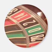 Casino Gambling Roulette Wheel Vintag Retro Style