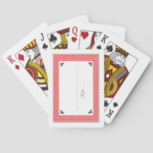 Casino Gästekarten (52 pro Paket) Spielkarten