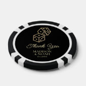 Casino Gastgeschenk Hochzeit Poker Chips (Einzeln)