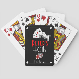 Casino Geburtstagsparty Fantastische Karten spiele Spielkarten