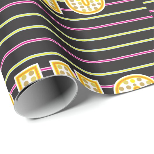 Casino Geschenkpapier (Rolleneckpunkt)