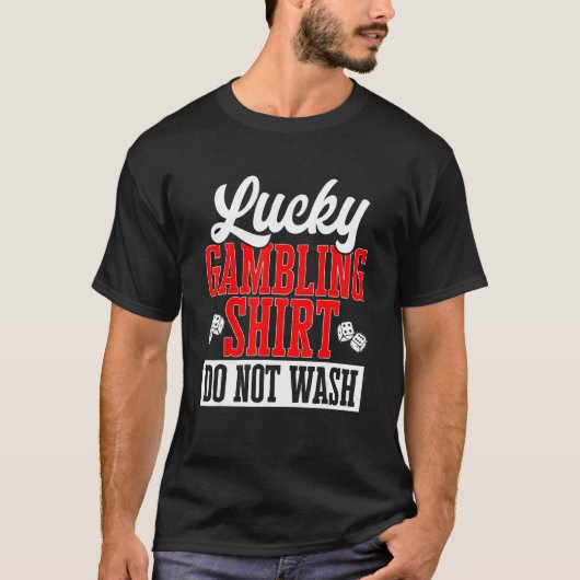 Casino-Händler - Glücksspiel-Shirt nicht T-Shirt (Vorderseite)