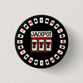 Casino Hit the Jackpot 777 Button (Vorderseite)