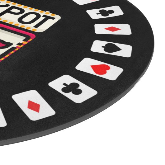Casino Hit the Jackpot 777 Schneidebrett (Ecke)