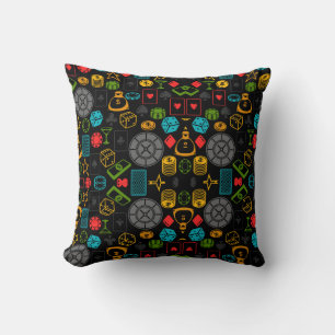 Casino Icons Throw Kissen