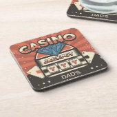Casino Jack Pot Getränkeuntersetzer (Linke Seite)