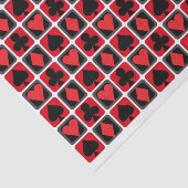 Casino Kleiner Poker Anzug Tissue Paper Seidenpapier (Ausschnitt)