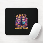 Casino Las Vegas Gambling Lovers Lucky Slot Machin Mousepad (Mit Mouse)