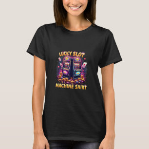 Casino Las Vegas Glücksspiel Liebhaber Glücklicher T-Shirt