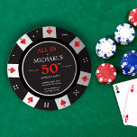 Casino Las Vegas Poker Einladung<br><div class="desc">Feiern Sie Ihren Geburtstag mit unserem Erwachsenengeburtstag, der wie ein Poker-Chip aussieht! Diese Einladung ist ideal für alle, die Lieben Casinos, Glücksspiel, oder alles, was Vegas-Thema. Auf der Vorderseite der Einladung steht ein hochwertiger, farbenfroher Poker-Chip, in dem Ihr Name und Ihr Geburtstag in der Mitte sichtbar dargestellt sind. Auf der...</div>