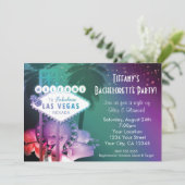 Casino Las Vegas Spielen Einladung (Stehend Vorderseite)