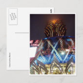 Casino Lisboa Postkarte (Vorne/Hinten)