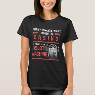 Casino Lover Lucky Spielplatz T-Shirt