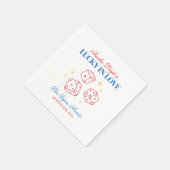 Casino Lucky Liebe Casino Serviette (Ecke)