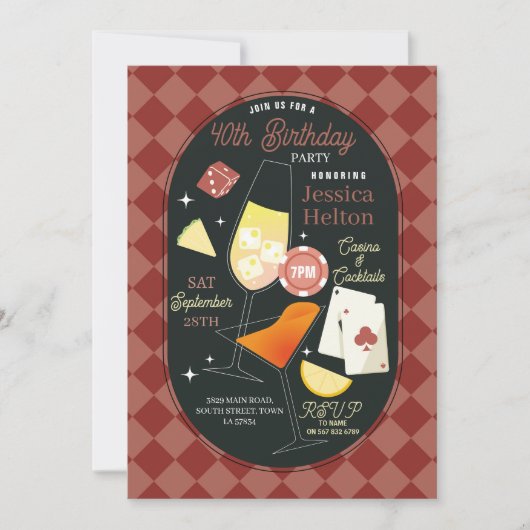 Casino Lugano Festival - Martha Argerich Projekt Einladung (Vorderseite)