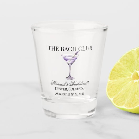 Casino Lugano Schnapsglas (Vorderseite)