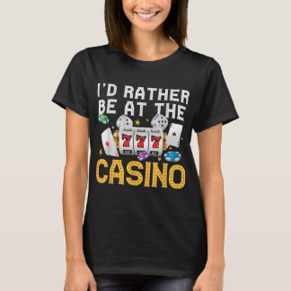 Casino Lugano Spielspazierweg Las Vegas T-Shirt