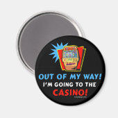 Casino Magnet (Vorderseite/Rückseite)