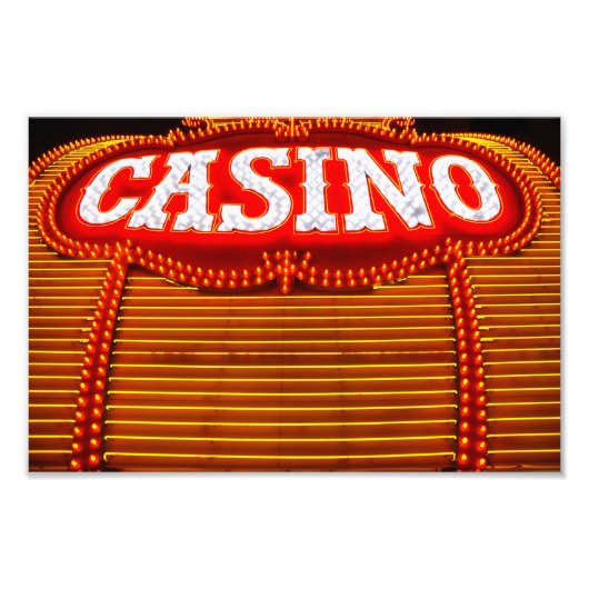 Casino Marquee, Carson City Fotodruck (Vorne)