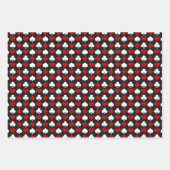 Casino mit cooler Kartenstruktur Anzug Geschenkpapier Set (Vorderseite)