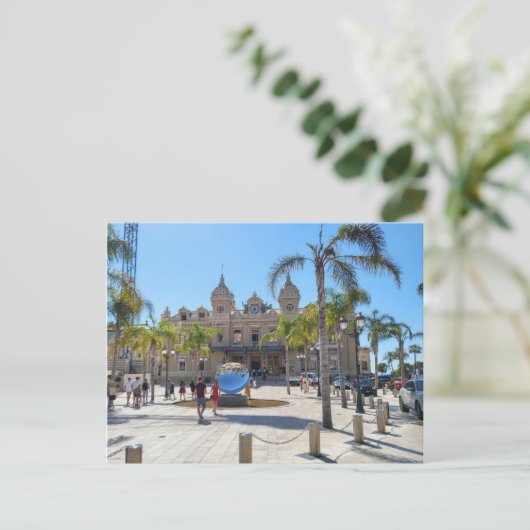 Casino Monaco Postkarte (Stehend Vorderseite)