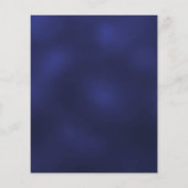 Casino Nacht blauer Gold Einladung zum Geburtstag (Rückseite)