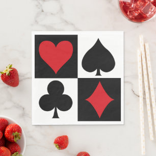 Casino Nacht Serviette