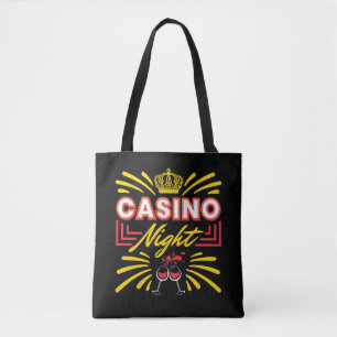 Casino Night Gambling Party Tasche