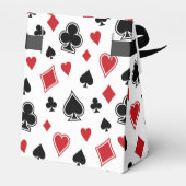 Casino Night Las Vegas Theme Party Danke Geschenkschachtel (Rückseite)