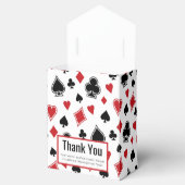 Casino Night Las Vegas Theme Party Danke Geschenkschachtel (Geöffnet)