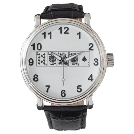 Casino Night Poker Royal Piazza della Riforma Armbanduhr (Vorderseite)