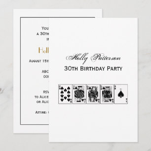 Casino Night Poker Royal Piazza della Riforma Einladung