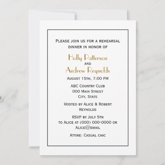 Casino Night Poker Royal Piazza della Riforma Einladung (Rückseite)