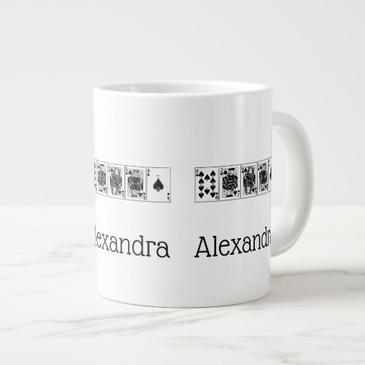 Casino Night Poker Royal Piazza della Riforma Jumbo-Tasse (Vorderseite Rechts)