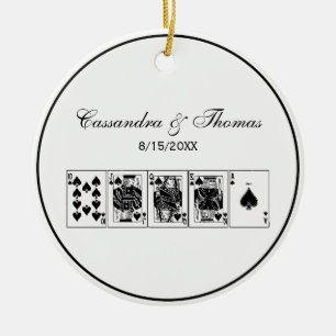 Casino Night Poker Royal Piazza della Riforma Keramik Ornament