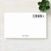 Casino Night Poker Royal Piazza della Riforma Post-it Klebezettel (Büro)