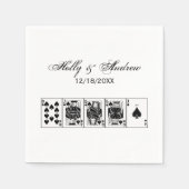 Casino Night Poker Royal Piazza della Riforma Serviette (Vorderseite)