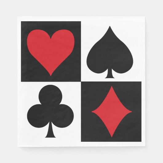 Casino Night Serviette (Vorderseite)