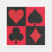 Casino Night Serviette (Vorderseite)