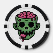 Casino of the Damned Zombie Poker Chip (Vorderseite)