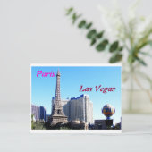 Casino Paris Postkarte (Stehend Vorderseite)