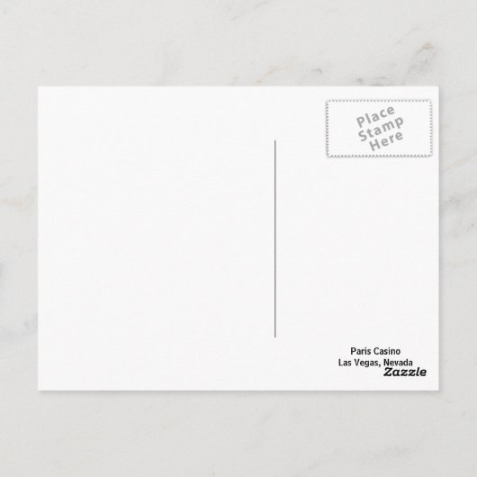 Casino Paris Postkarte (Rückseite)