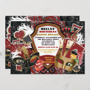 Casino Party Einladung