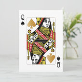 Casino Party Kartenspielen (Stehend Vorderseite)