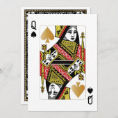 Casino Party Kartenspielen (Vorne/Hinten)