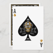 Casino Party Kartenspielen (Vorne/Hinten)