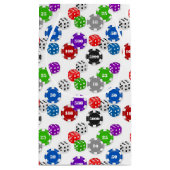 Casino Party Kleine Geschenktasche Geschenktüte (Rückseite)