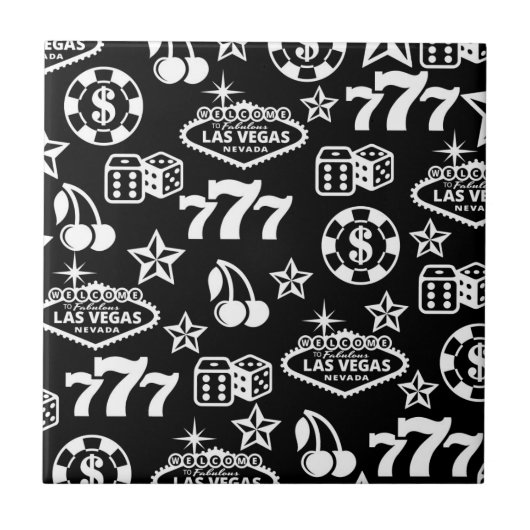 Casino Pattern Fliese (Vorderseite)